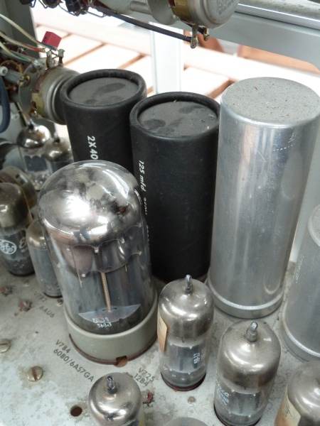power supply
                  capacitors